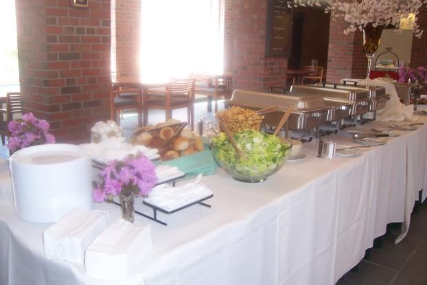 A recent caterer job in the  area