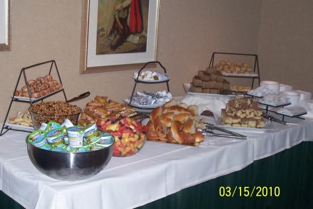 A recent caterer job in the  area