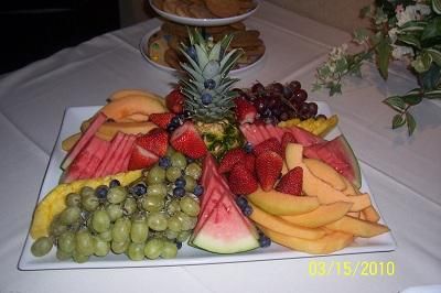 A recent caterer job in the  area