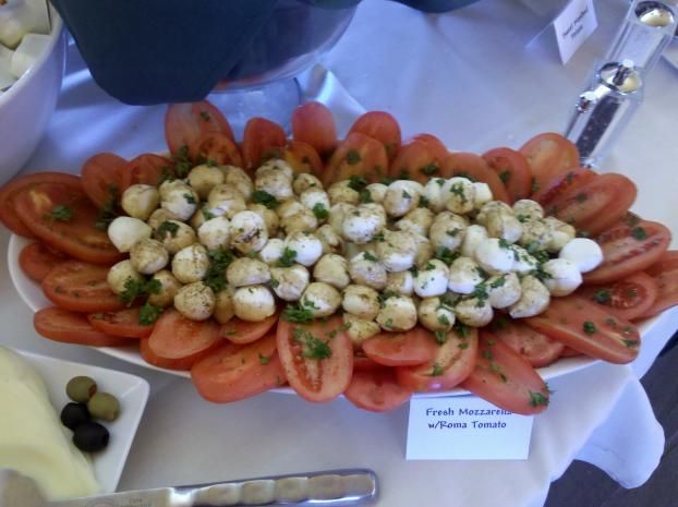 A recent caterer job in the  area